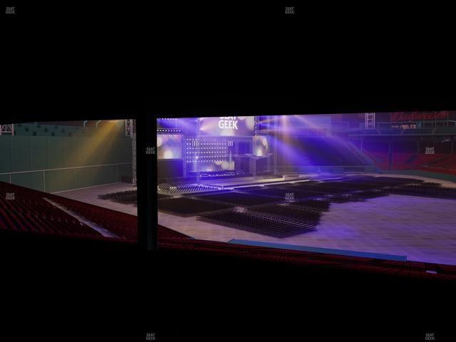 Fenway Park - Section Third Base Sro Seat View Fenway Park - Section Third Base Sro Seat View