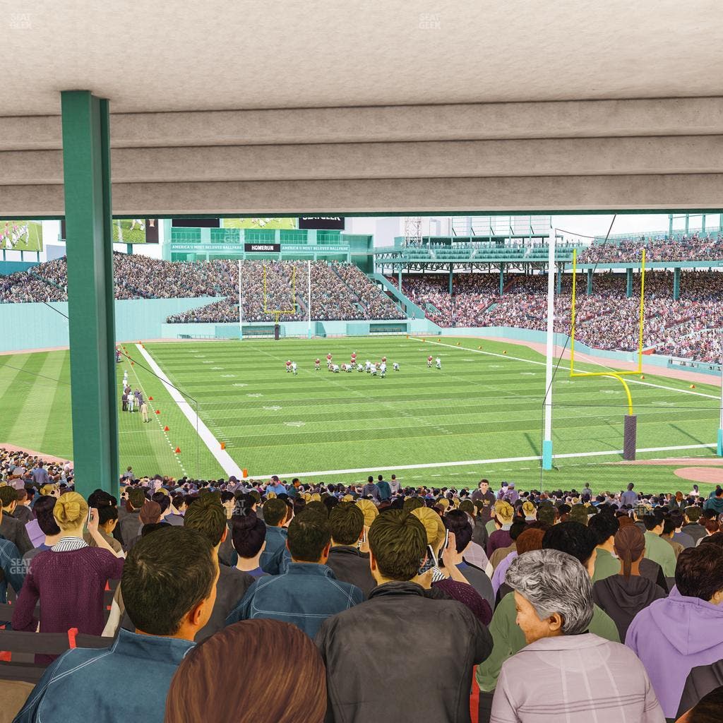 Fenway Park - Section Third Base Sro Seat View