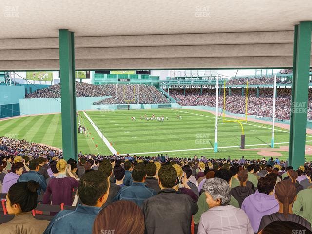 Fenway Park - Section Third Base Sro Seat View