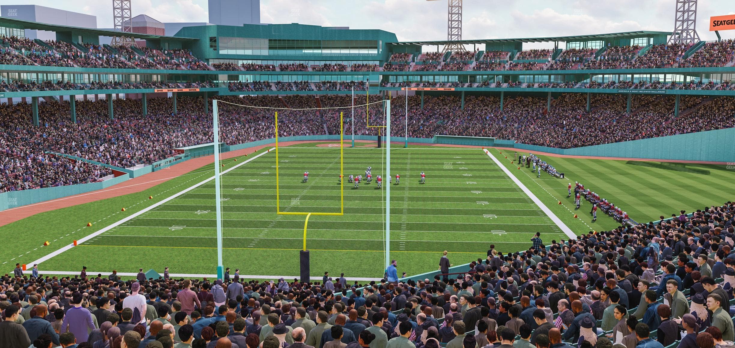 Fenway Park - Section Truly Terrace Barstools Bleacher 39 Seat View