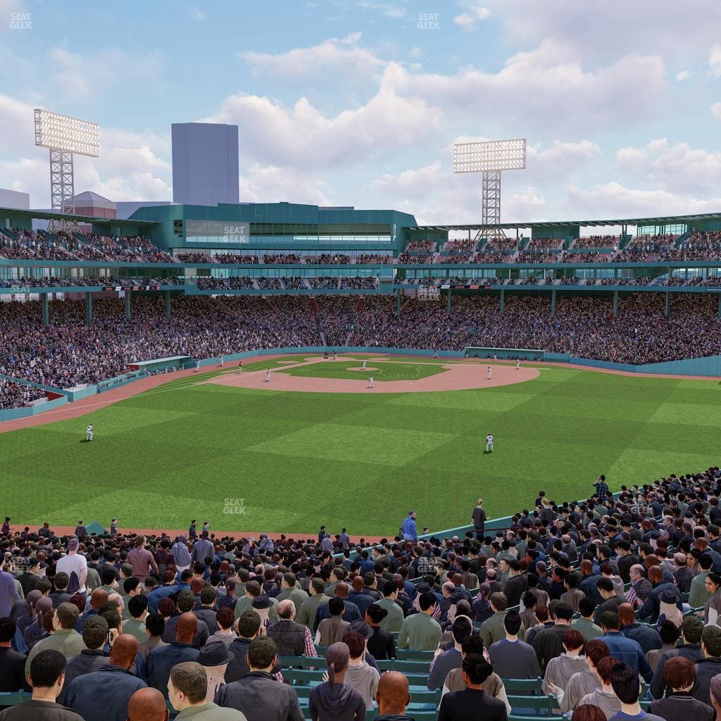 Fenway Park - Section Truly Terrace Barstools Bleacher 39 Seat View