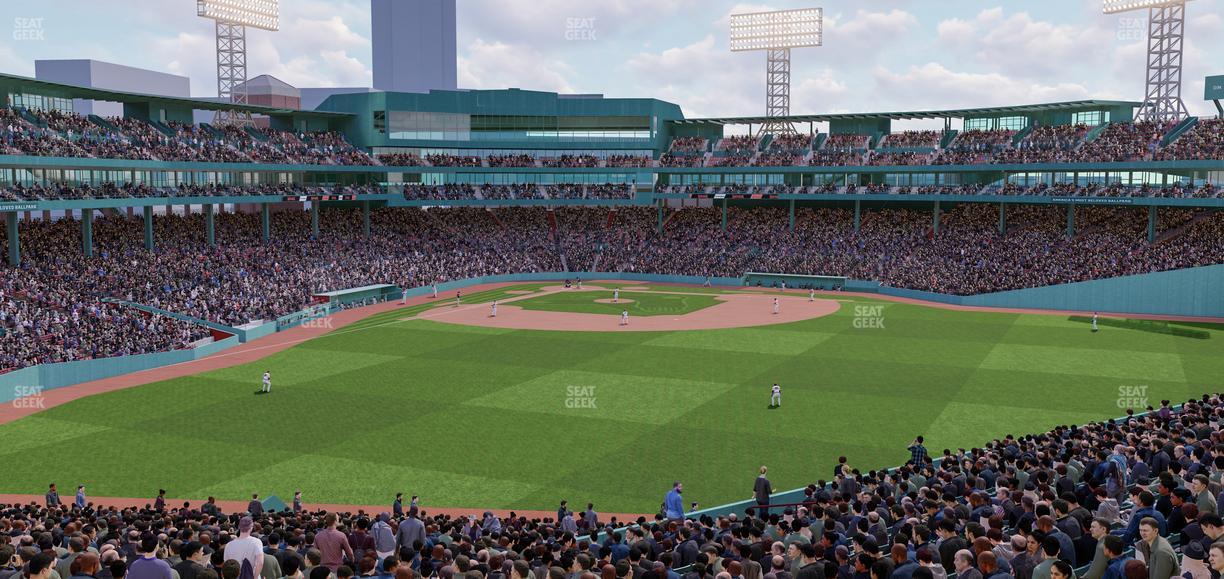Fenway Park - Section Truly Terrace Barstools Bleacher 39 Seat View