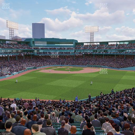Fenway Park - Section Truly Terrace Barstools Bleacher 39 Seat View
