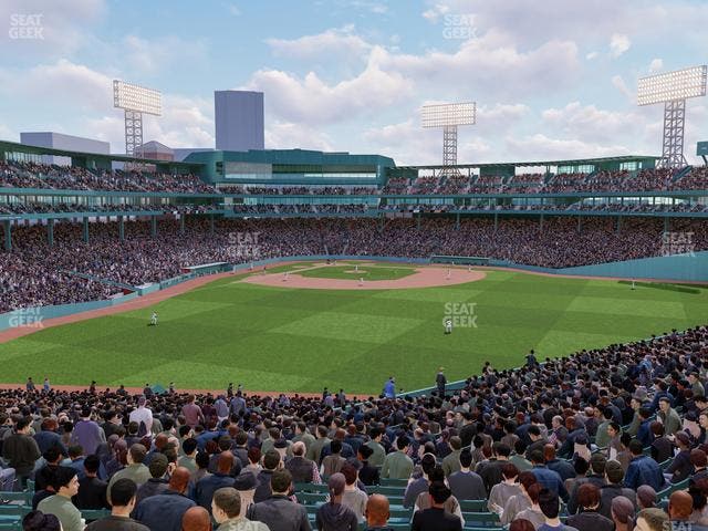 Fenway Park - Section Truly Terrace Barstools Bleacher 39 Seat View