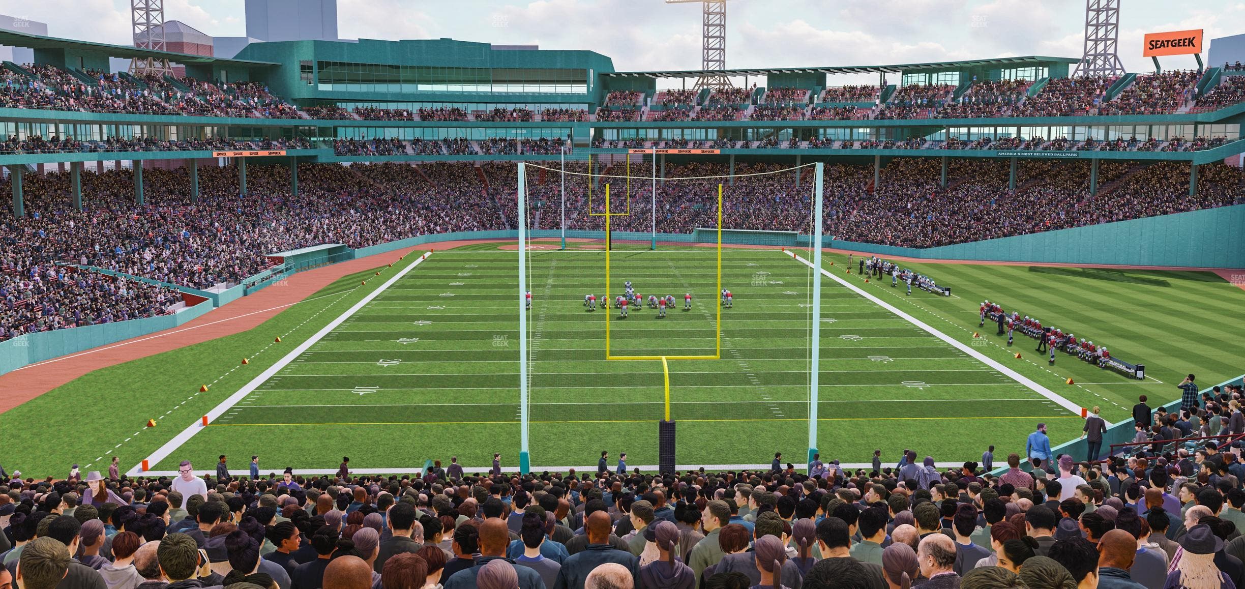 Fenway Park - Section Truly Terrace Barstools Bleacher 41 Seat View