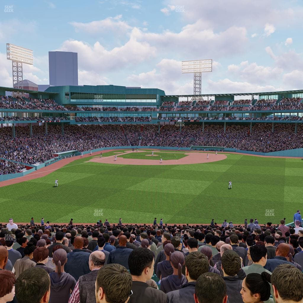 Fenway Park - Section Truly Terrace Barstools Bleacher 41 Seat View