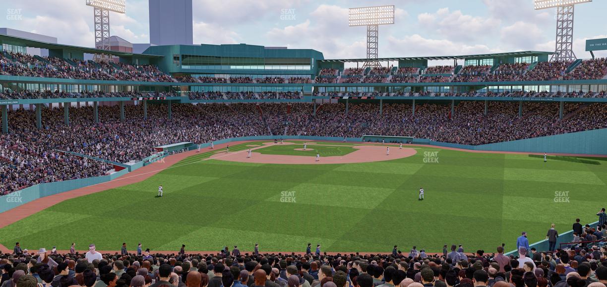 Fenway Park - Section Truly Terrace Barstools Bleacher 41 Seat View