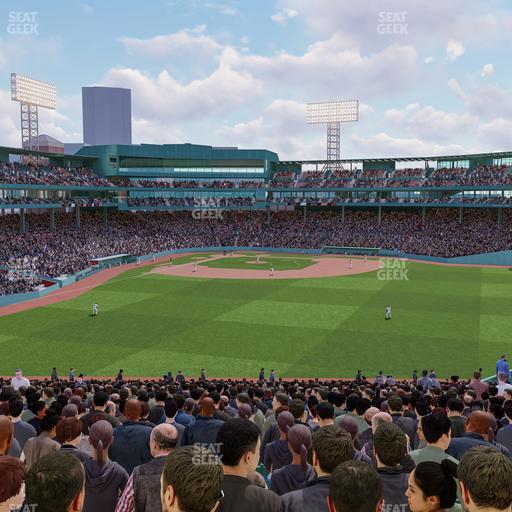 Fenway Park - Section Truly Terrace Barstools Bleacher 41 Seat View