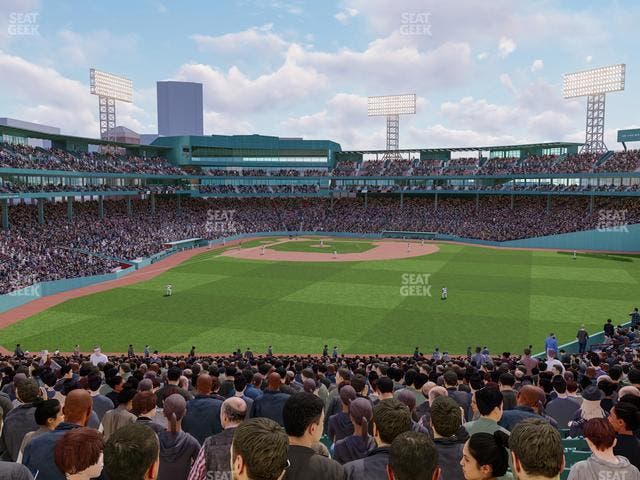 Fenway Park - Section Truly Terrace Barstools Bleacher 41 Seat View