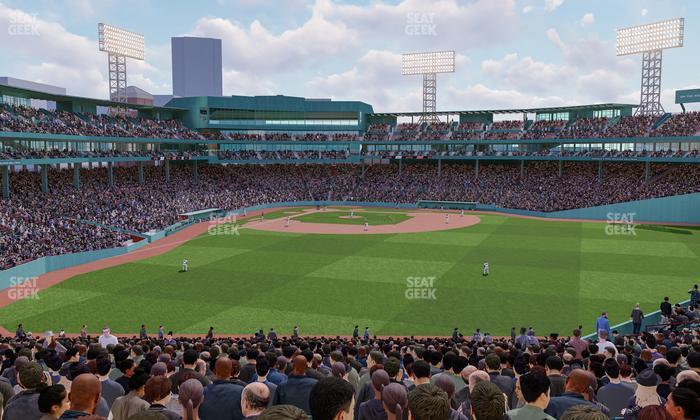 Fenway Park - Section Truly Terrace Barstools Bleacher 41 Seat View