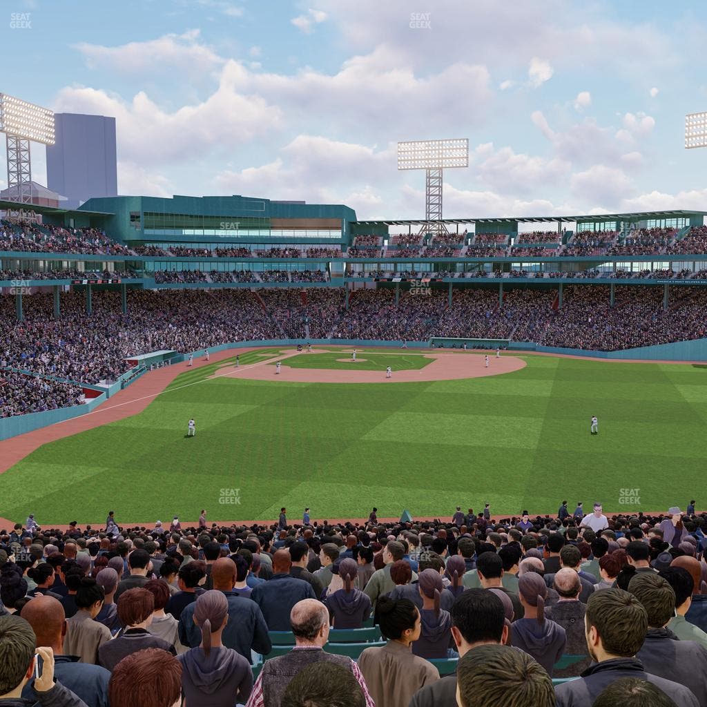 Fenway Park - Section Truly Terrace Barstools Bleacher 42 Seat View
