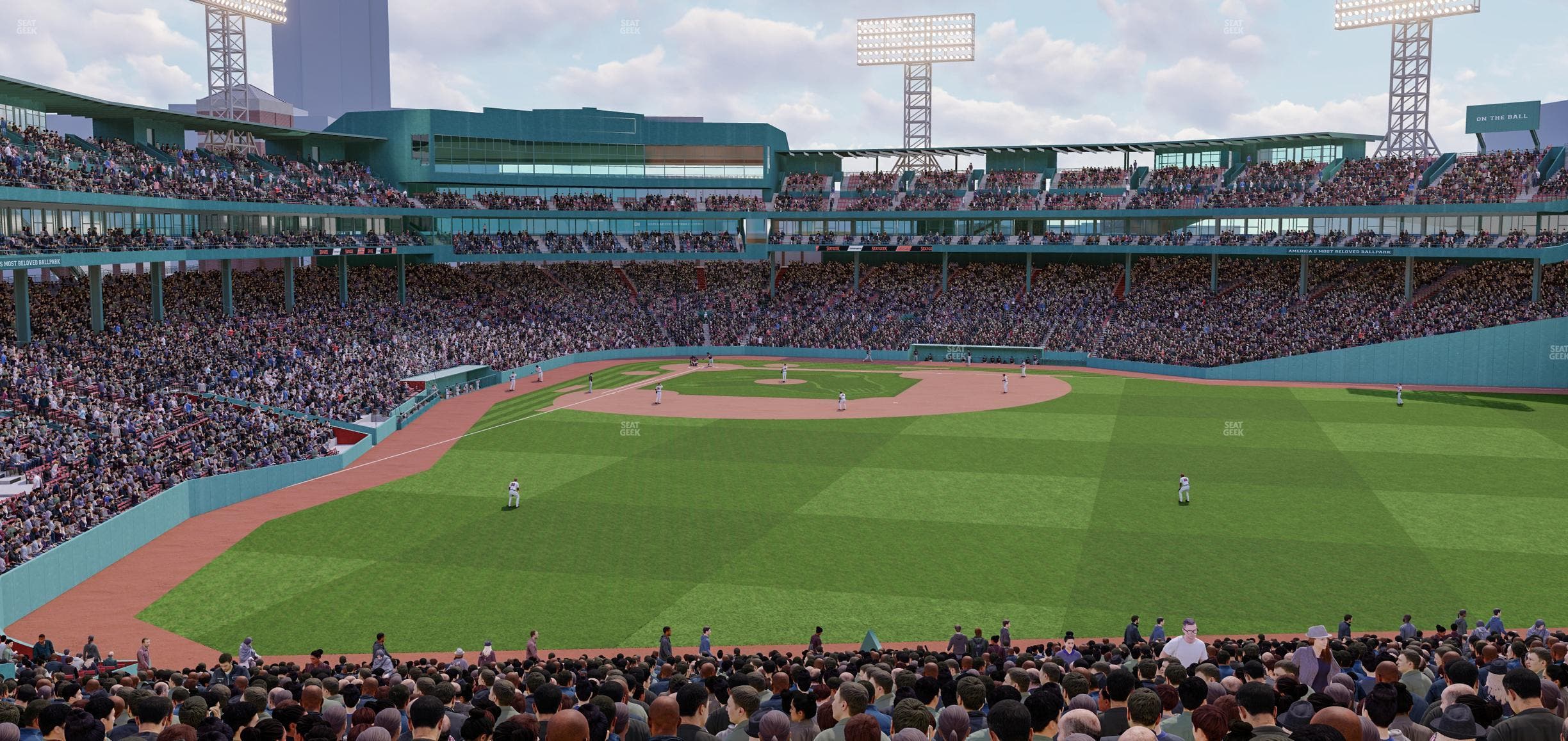 Fenway Park - Section Truly Terrace Barstools Bleacher 42 Seat View
