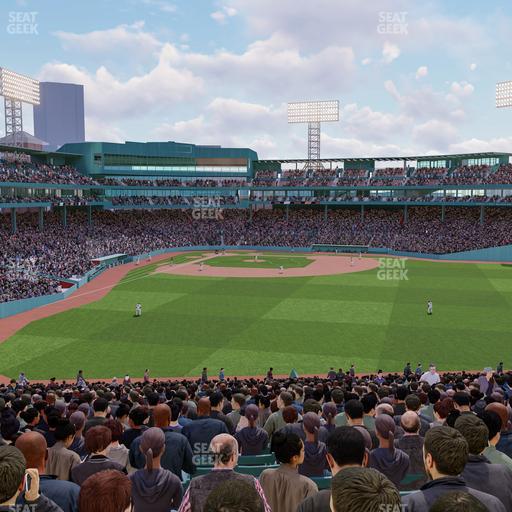 Fenway Park - Section Truly Terrace Barstools Bleacher 42 Seat View