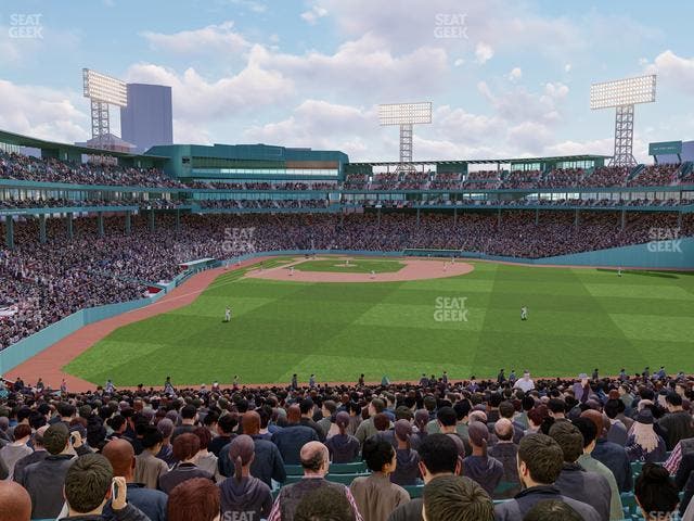 Fenway Park - Section Truly Terrace Barstools Bleacher 42 Seat View