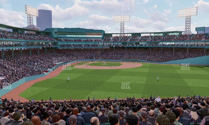 Fenway Park - Section Truly Terrace Barstools Bleacher 42 Seat View