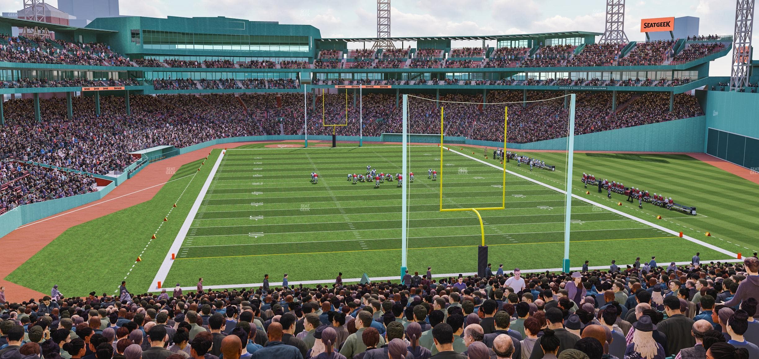 Fenway Park - Section Truly Terrace Barstools Bleacher 42 Seat View