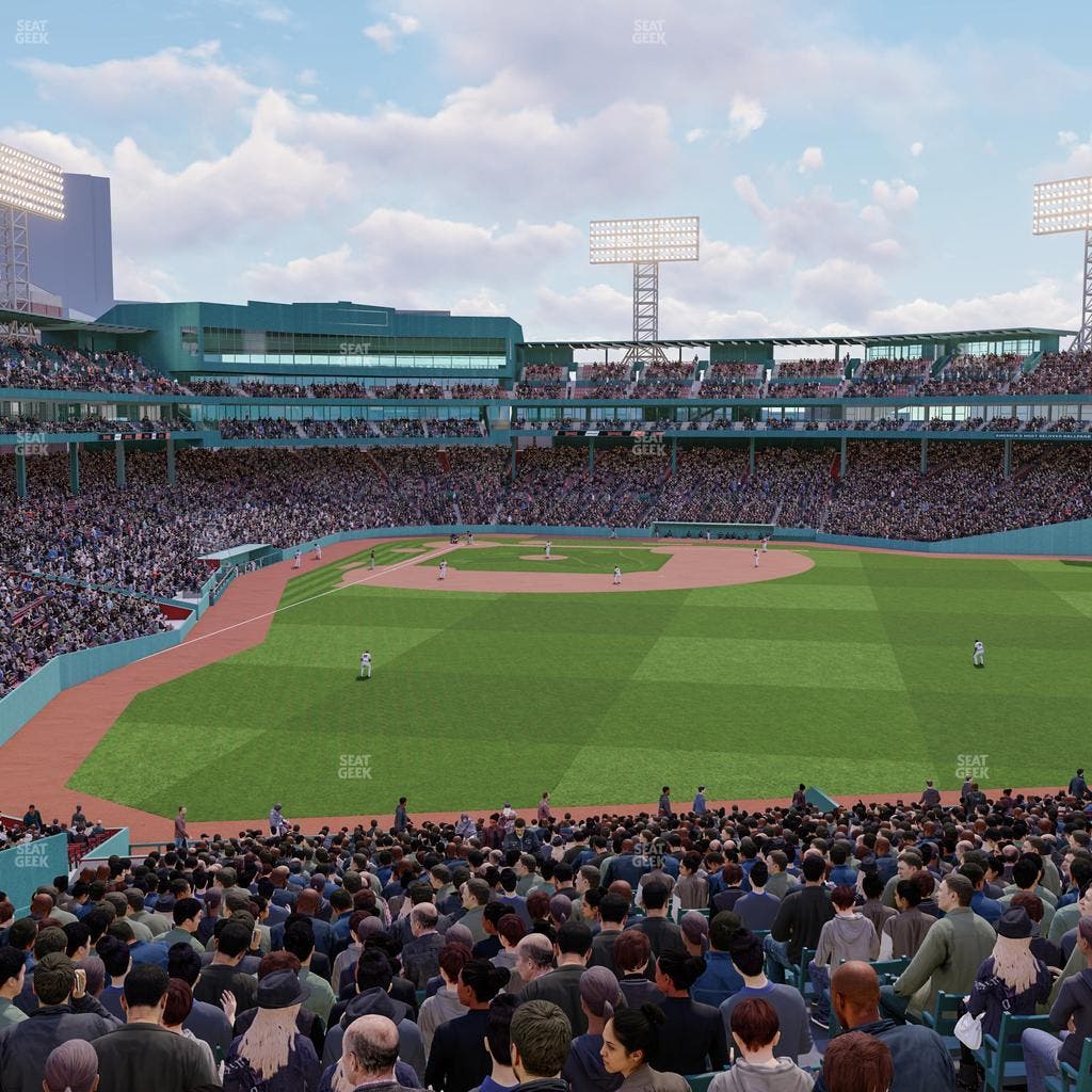 Fenway Park - Section Truly Terrace Barstools Bleacher 43 Seat View