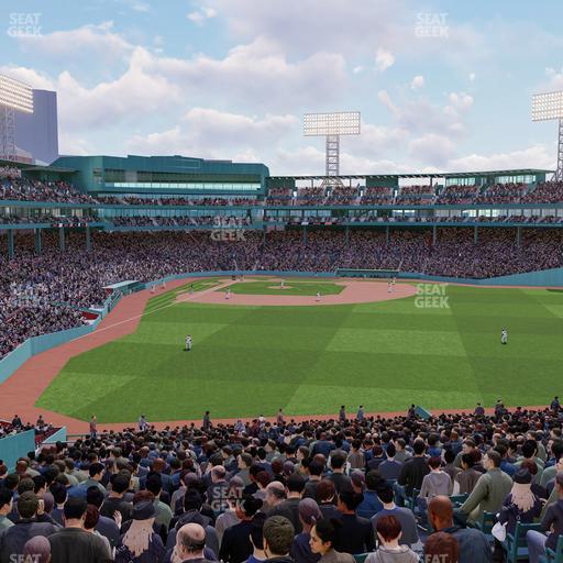 Fenway Park - Section Truly Terrace Barstools Bleacher 43 Seat View