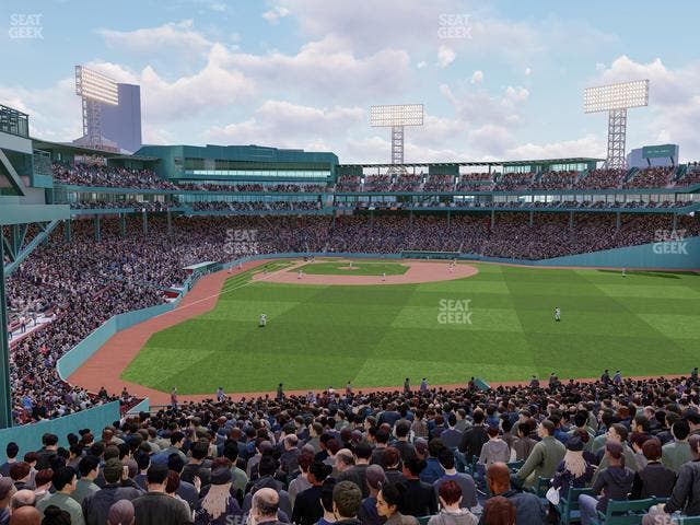 Fenway Park - Section Truly Terrace Barstools Bleacher 43 Seat View
