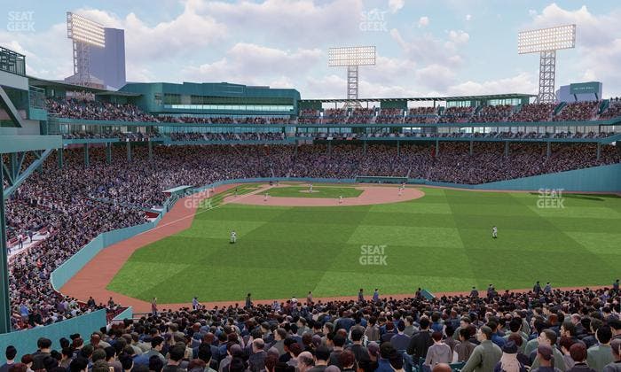 Fenway Park - Section Truly Terrace Barstools Bleacher 43 Seat View