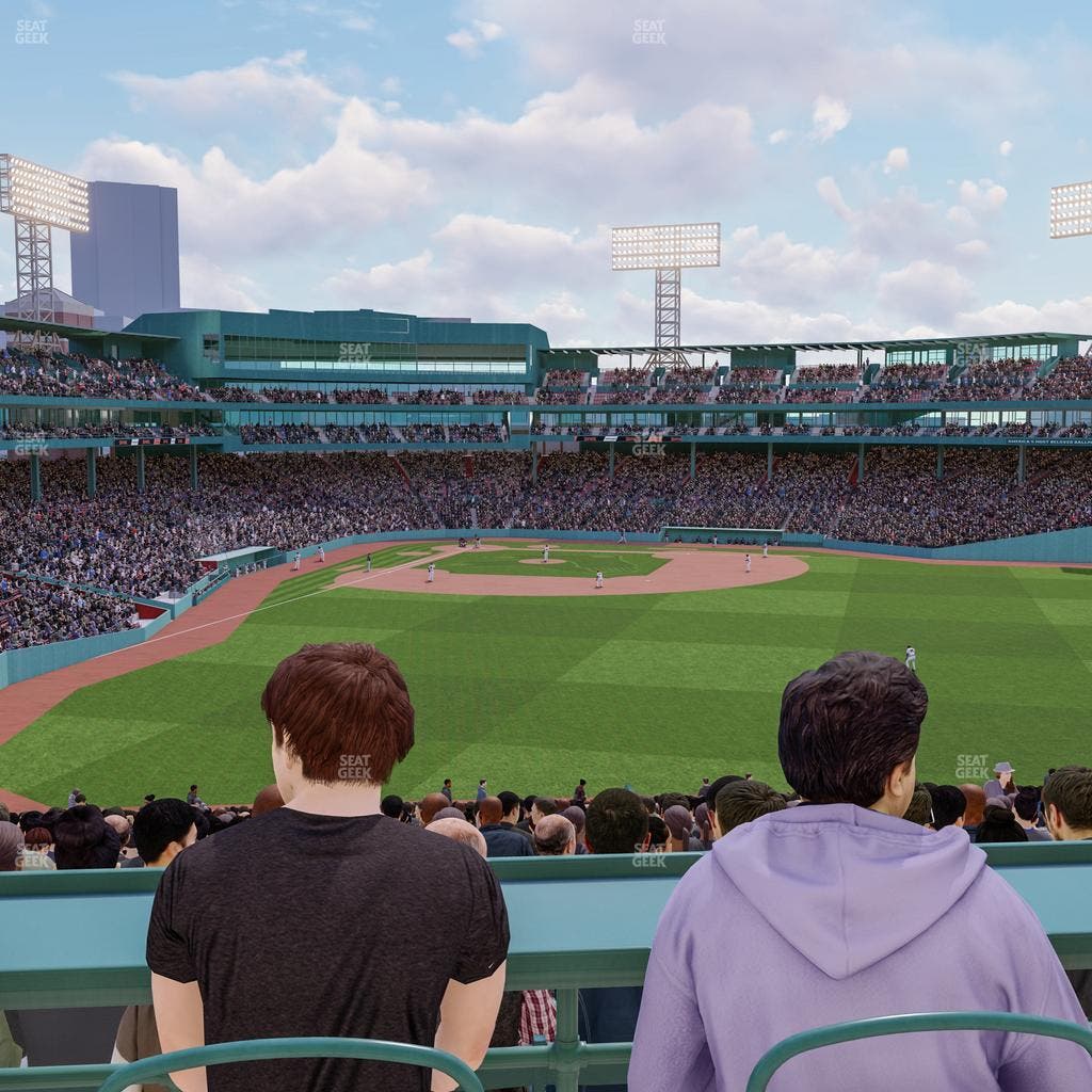 Fenway Park - Section Truly Terrace Sro Seat View