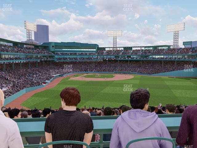 Fenway Park - Section Truly Terrace Sro Seat View