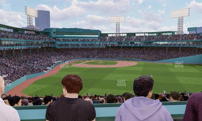 Fenway Park - Section Truly Terrace Sro Seat View