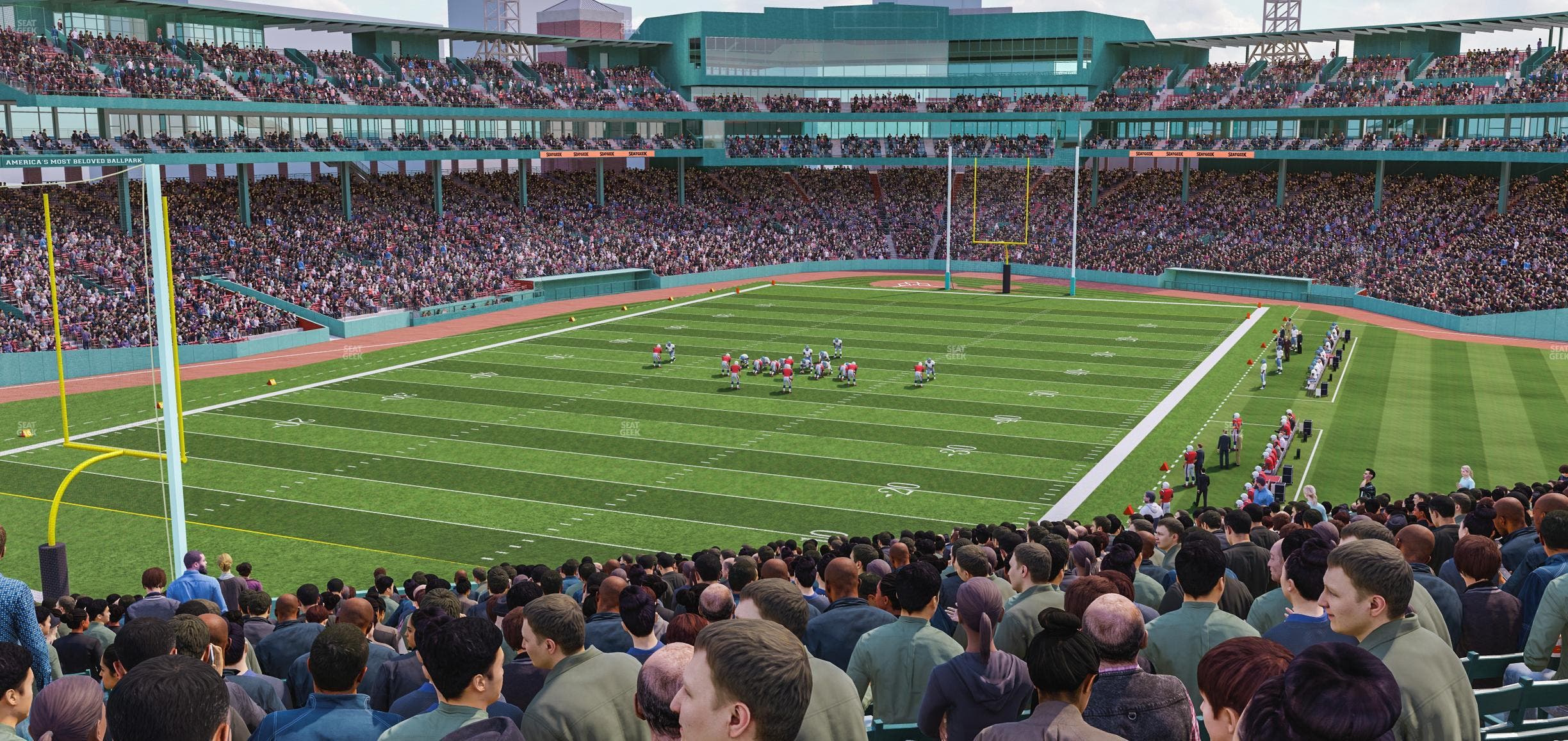 Fenway Park - Section Upper Bleacher 36 Seat View