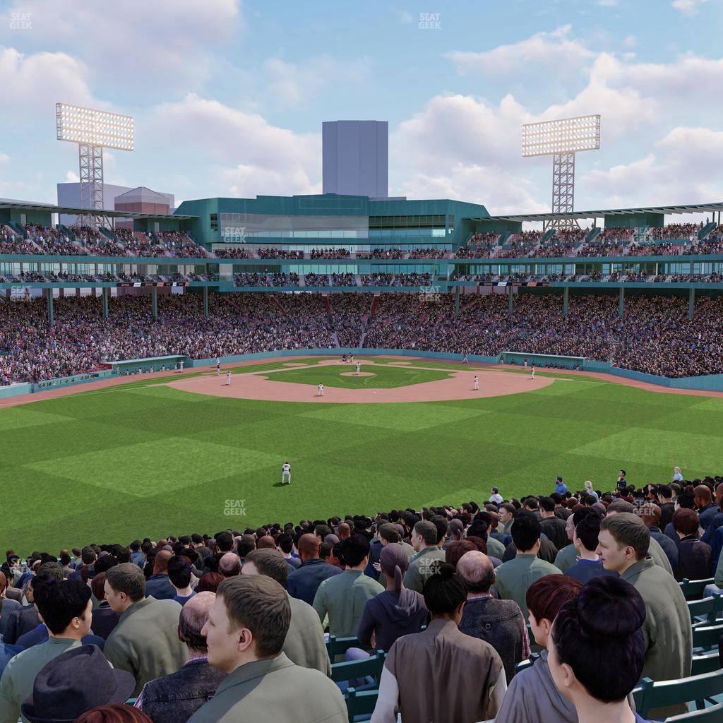 Fenway Park - Section Upper Bleacher 36 Seat View
