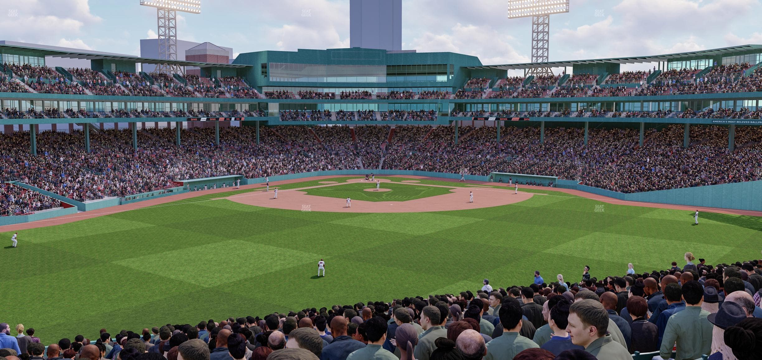 Fenway Park - Section Upper Bleacher 36 Seat View