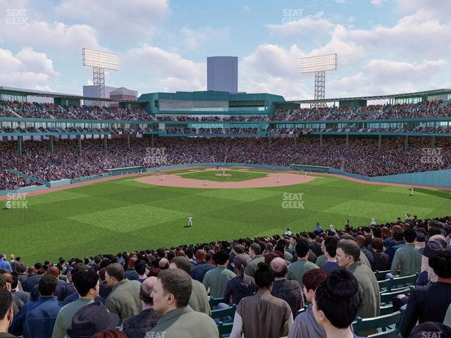 Fenway Park - Section Upper Bleacher 36 Seat View