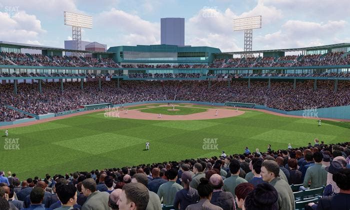 Fenway Park - Section Upper Bleacher 36 Seat View