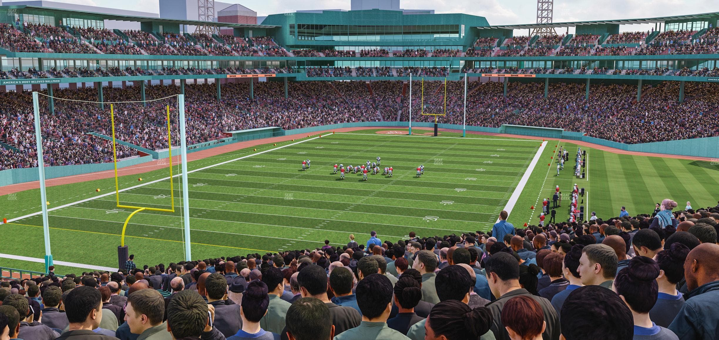 Fenway Park - Section Upper Bleacher 37 Seat View