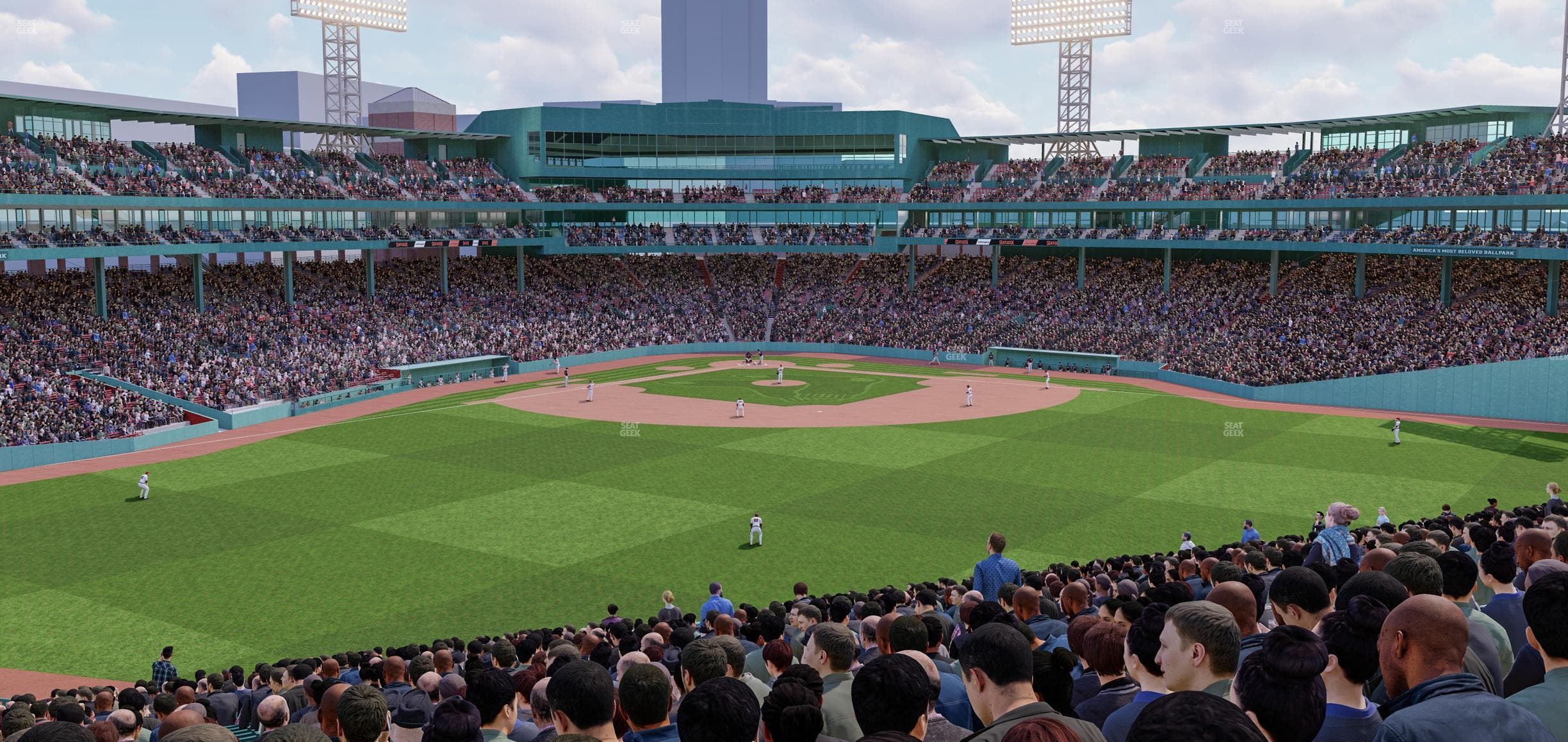 Fenway Park - Section Upper Bleacher 37 Seat View