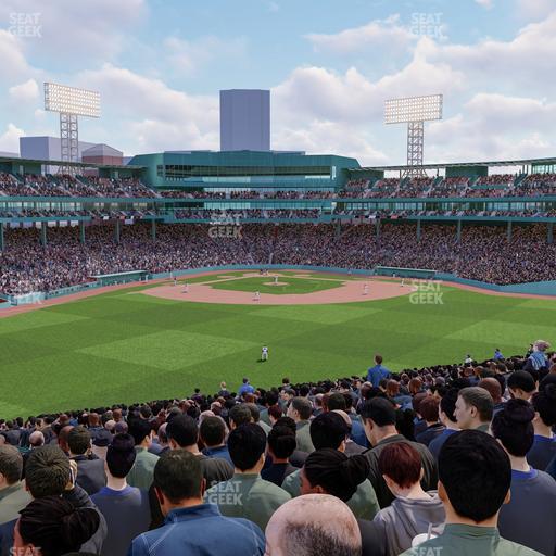 Fenway Park - Section Upper Bleacher 37 Seat View