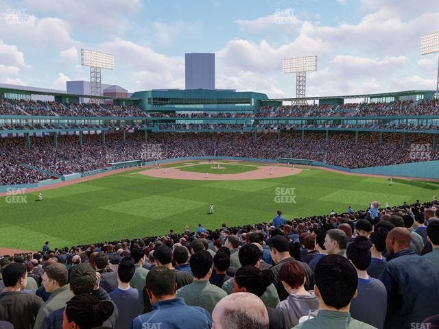 Fenway Park - Section Upper Bleacher 37 Seat View