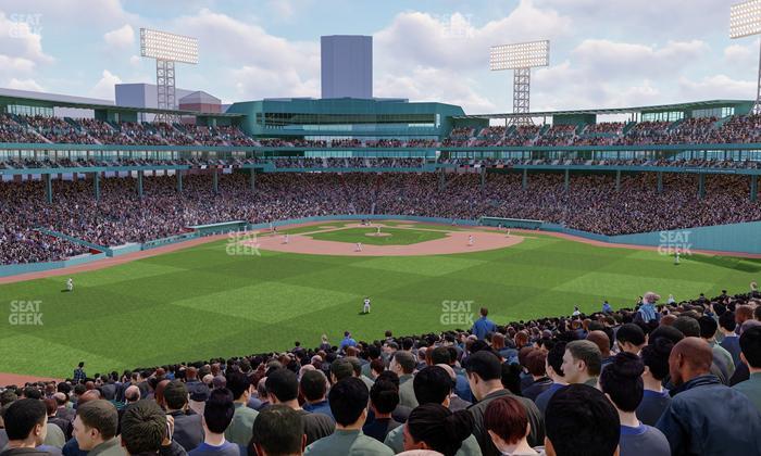 Fenway Park - Section Upper Bleacher 37 Seat View