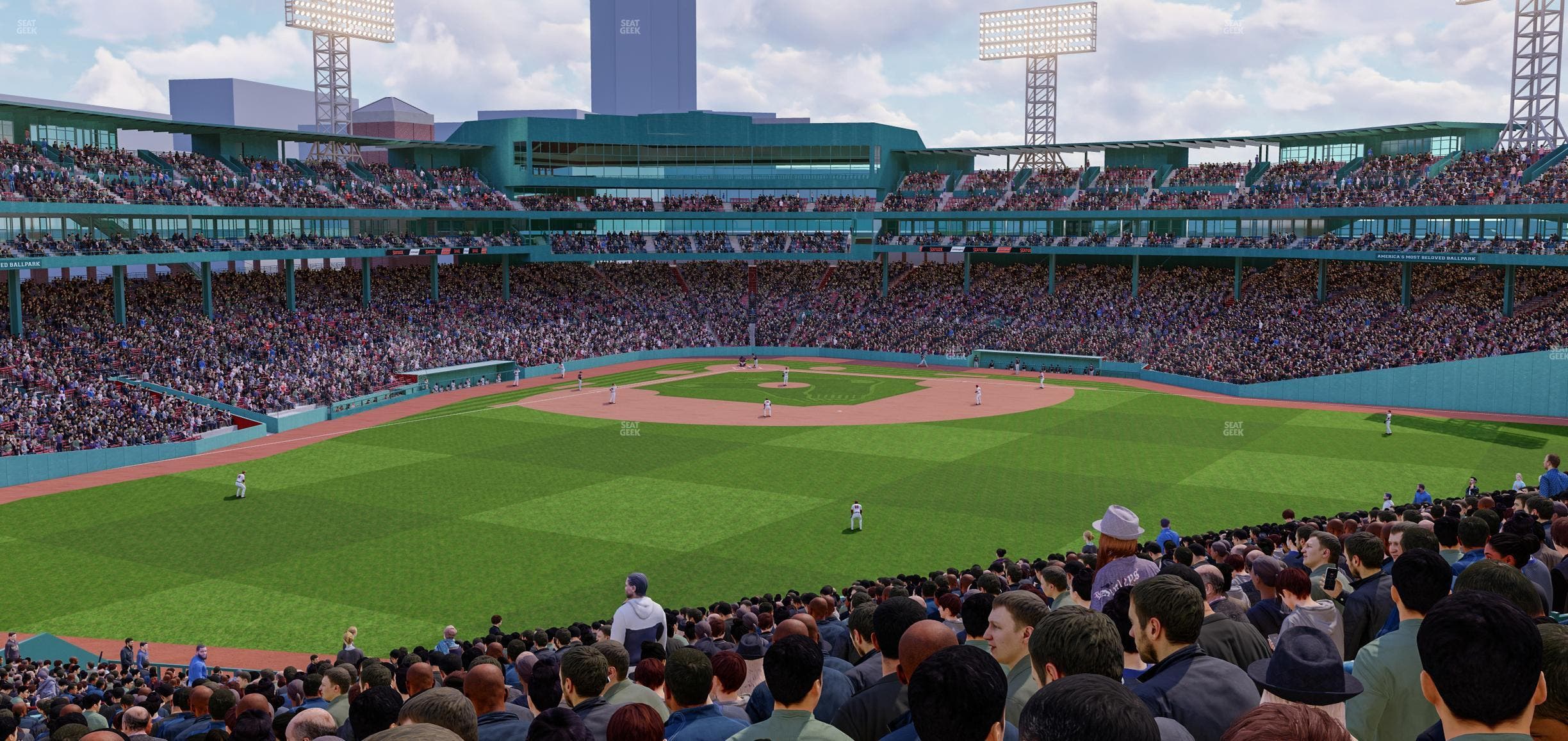 Fenway Park - Section Upper Bleacher 38 Seat View