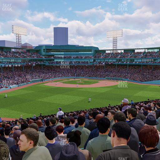 Fenway Park - Section Upper Bleacher 38 Seat View