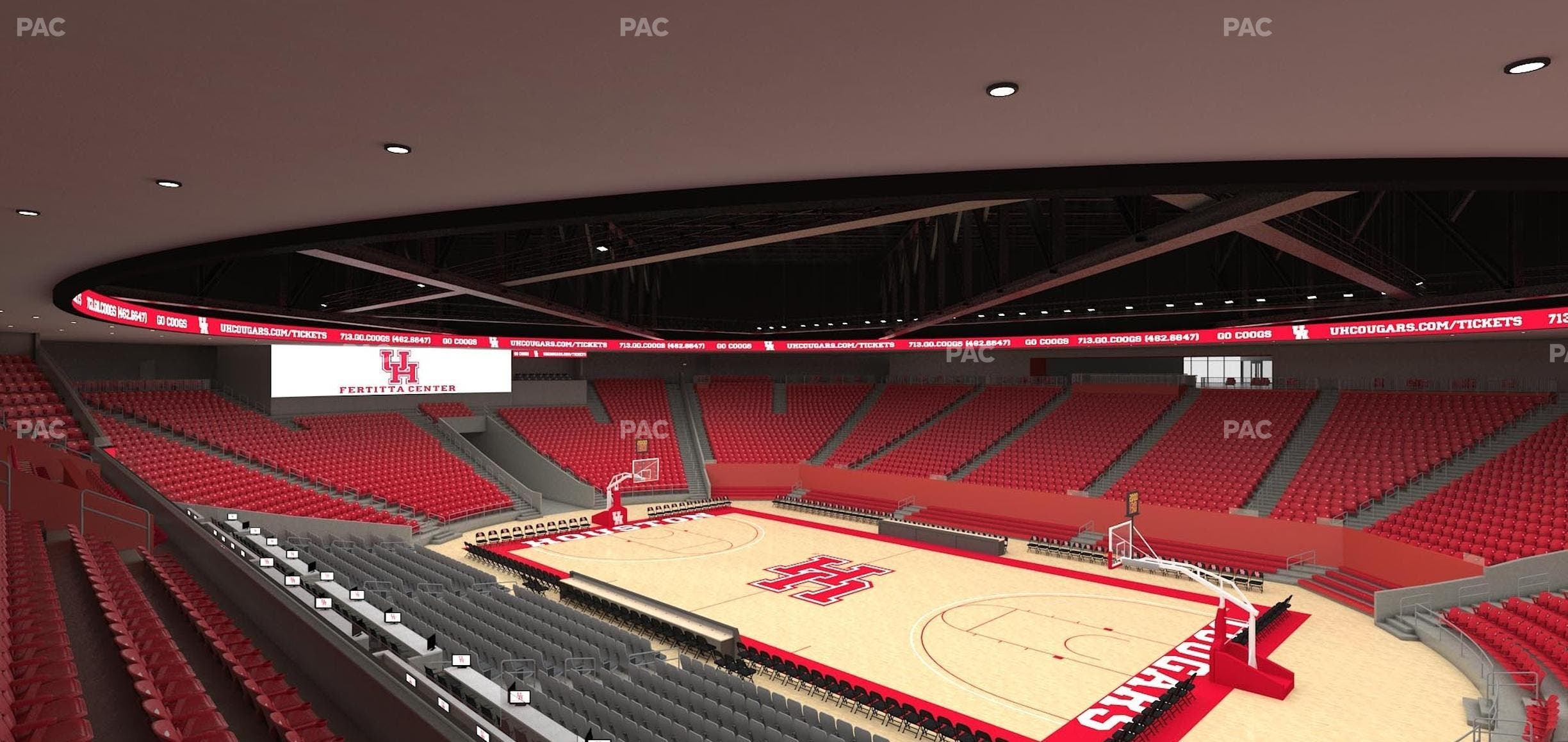 Fertitta Center - Section 101 Seat View
