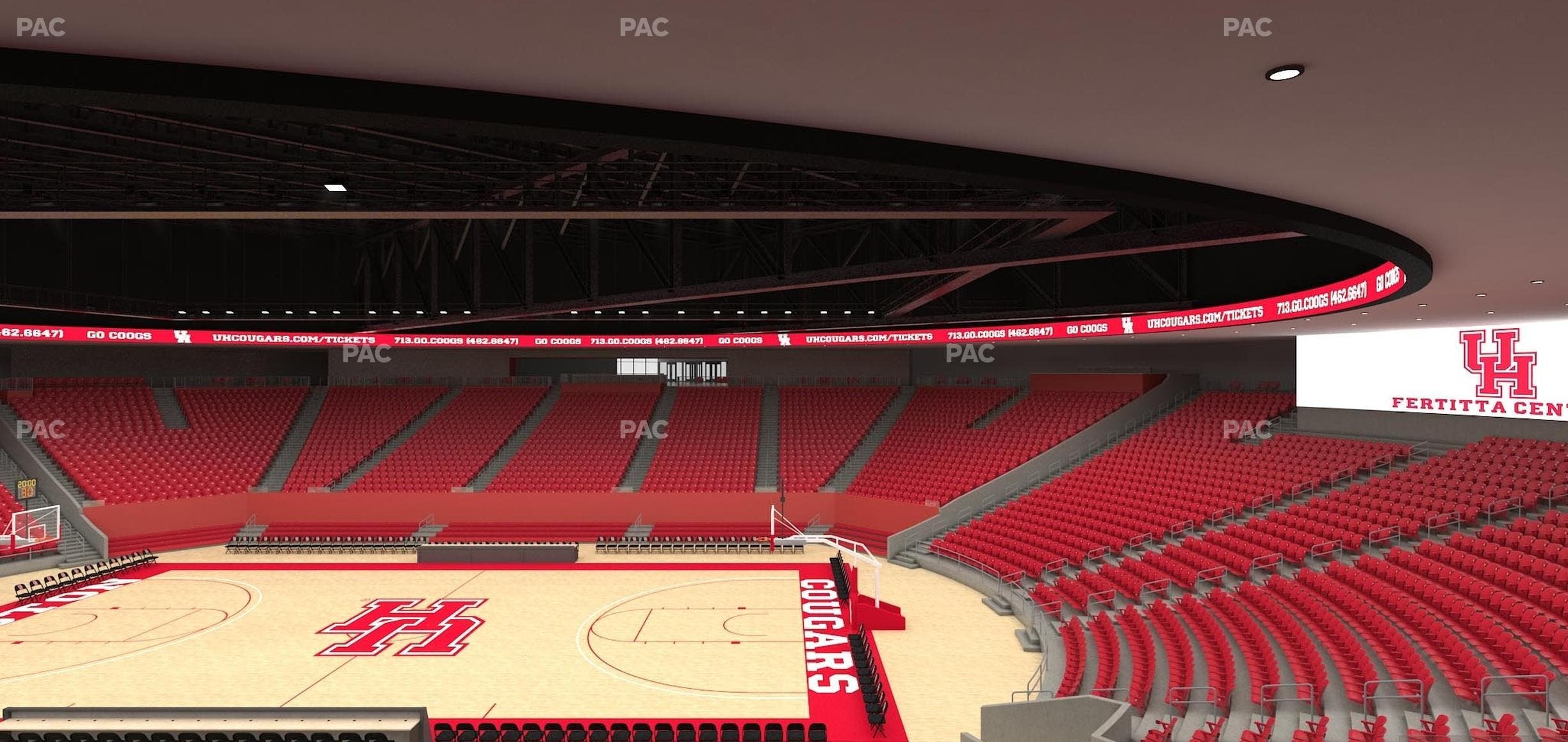 Fertitta Center - Section 102 Seat View