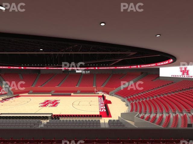 Fertitta Center - Section 102 Seat View Fertitta Center - Section 102 Seat View