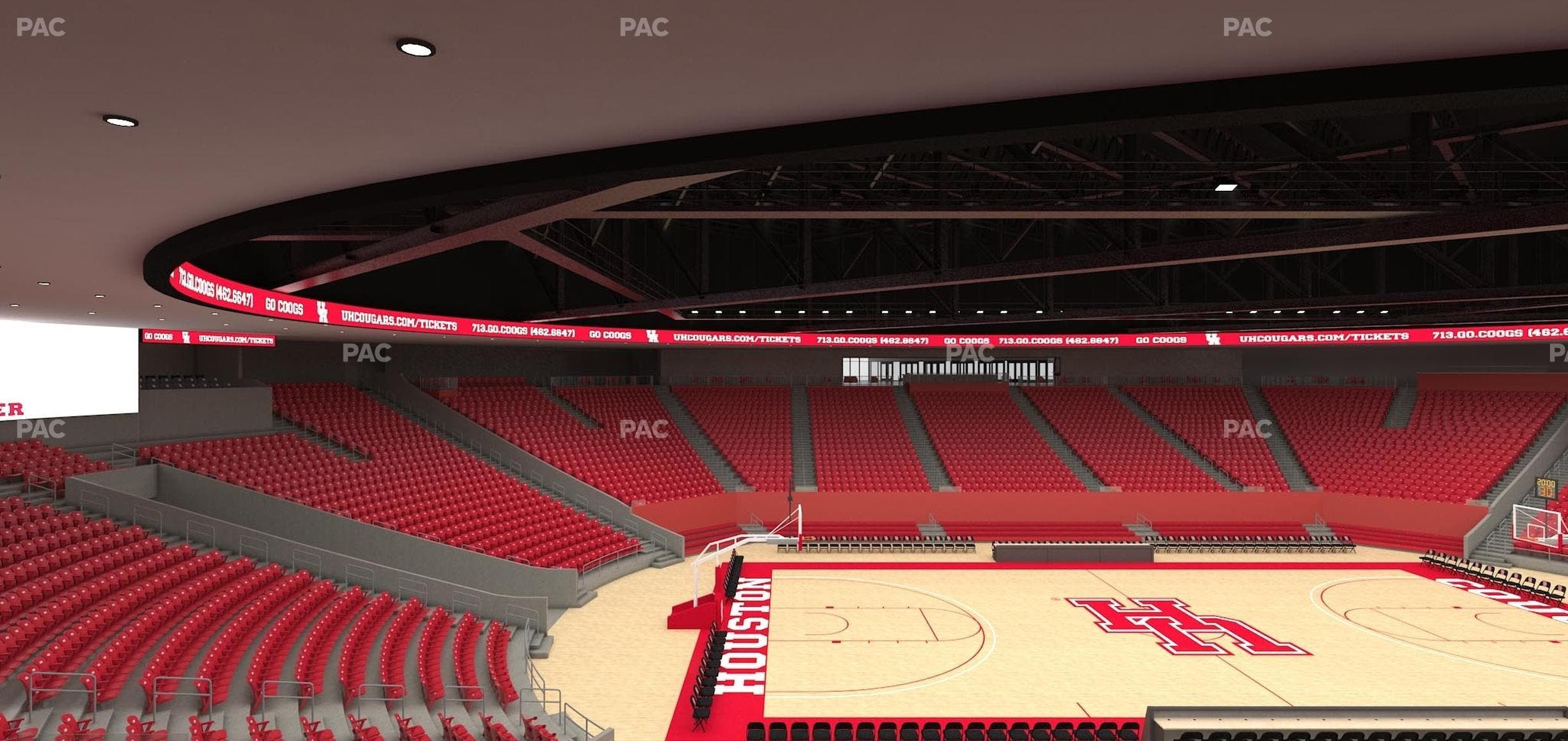 Fertitta Center - Section 104 Seat View