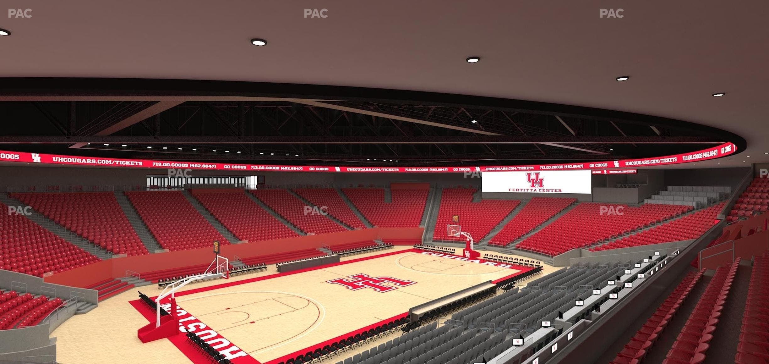 Fertitta Center - Section 105 Seat View