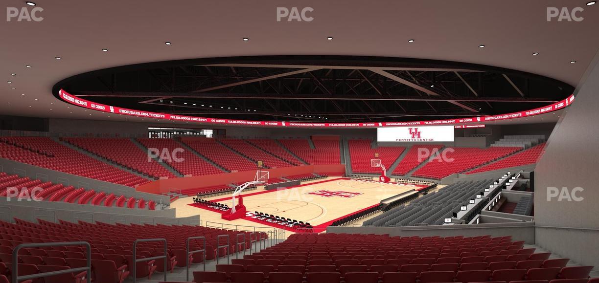 Fertitta Center - Section 106 Seat View