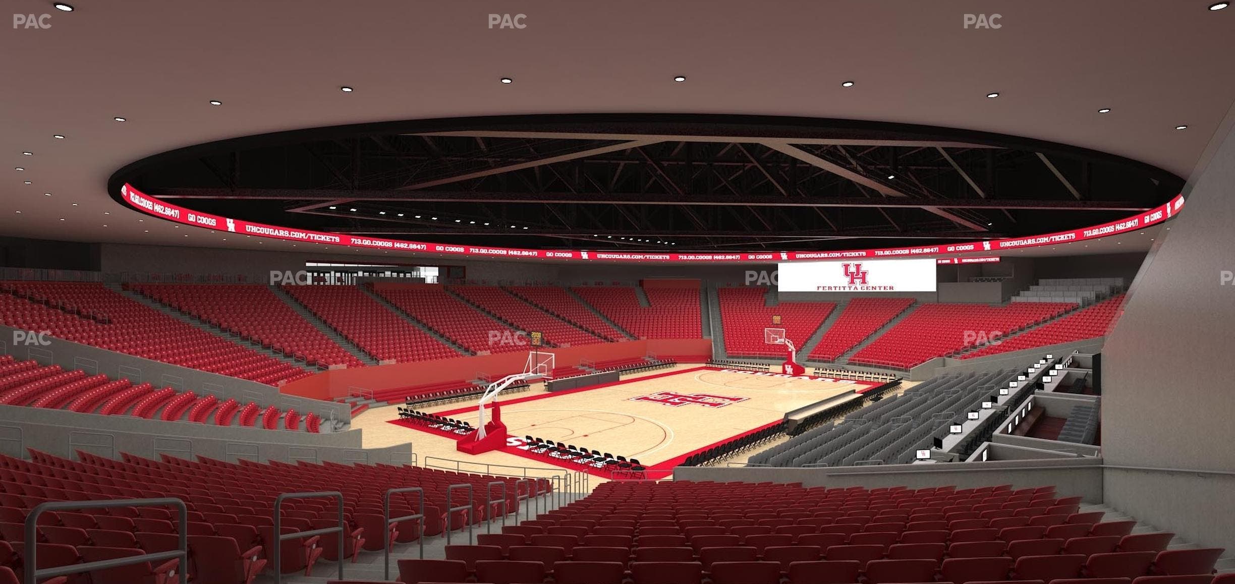 Fertitta Center - Section 106 Seat View
