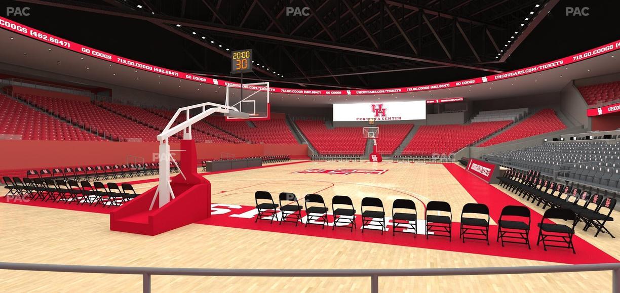 Fertitta Center - Section 107 Seat View