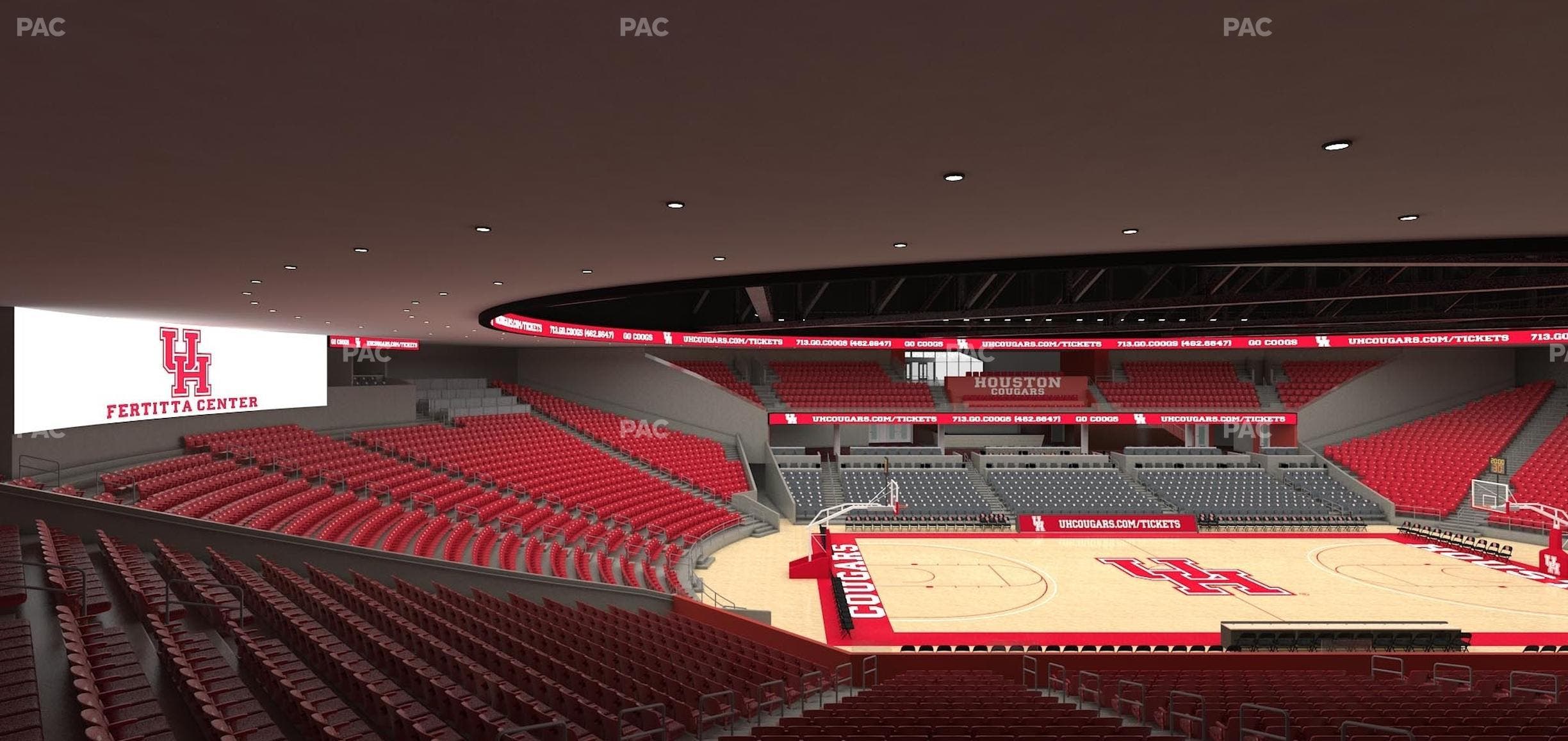 Fertitta Center - Section 115 Seat View