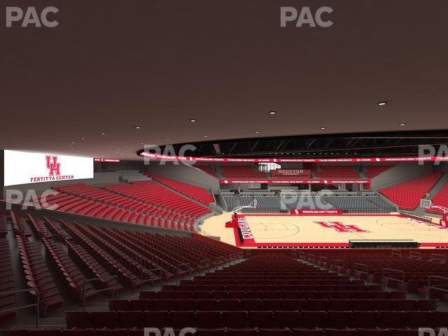Fertitta Center - Section 115 Seat View Fertitta Center - Section 115 Seat View