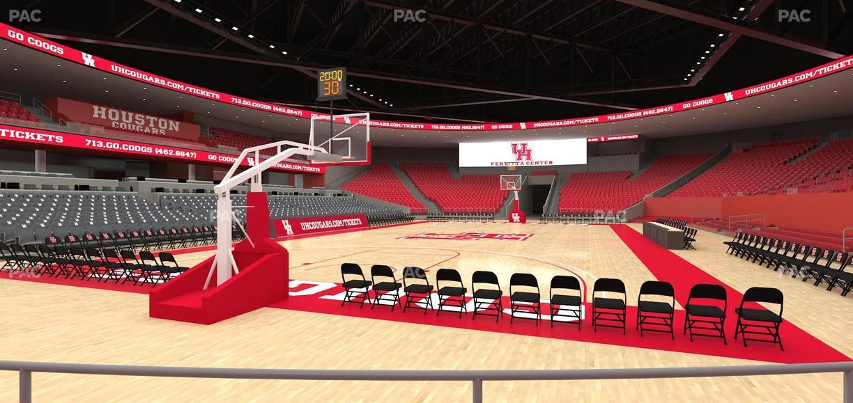 Fertitta Center - Section 117 Seat View